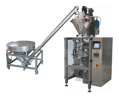 Powder automatic vertical bag making and packaging machine